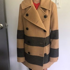 rag & bone new york coat black and brown